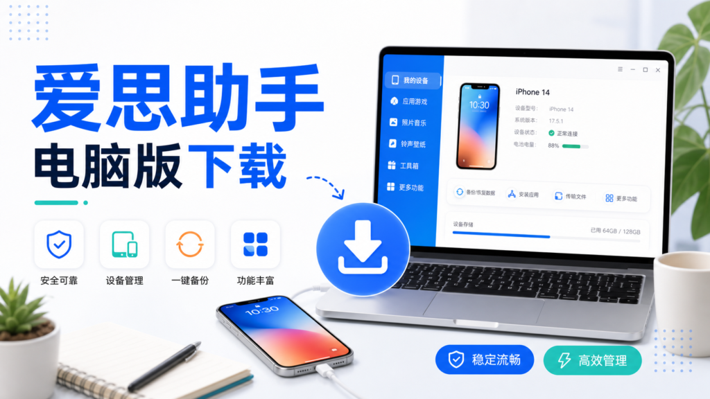 爱思助手电脑版下载教程封面