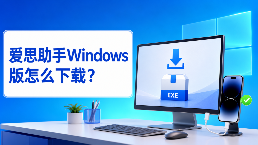 爱思助手Windows版怎么下载及电脑版安装教程